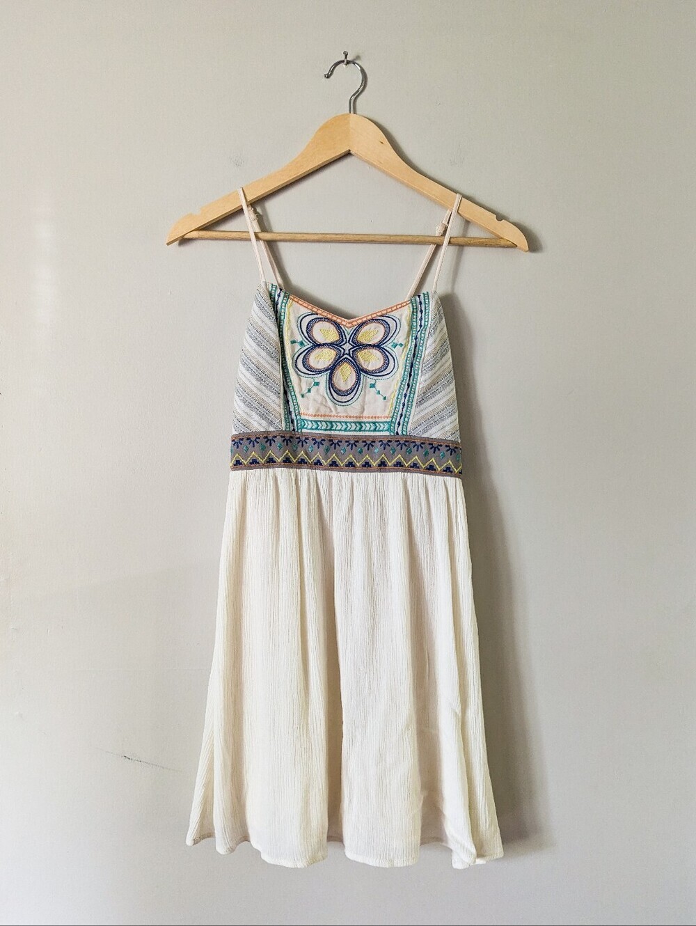 Flying Tomato Embroidered Sun Dress